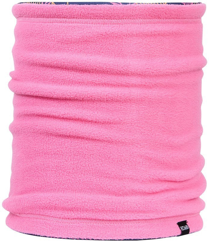 Cozy Fleece Reversible Neckwarmers - Junior - barbie pink 1