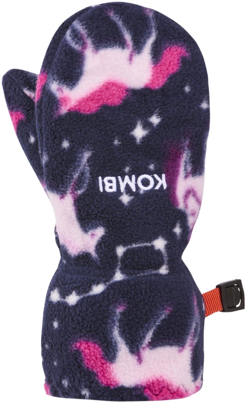 Double Trouble Mitts - Children - fuchsia fedora 1