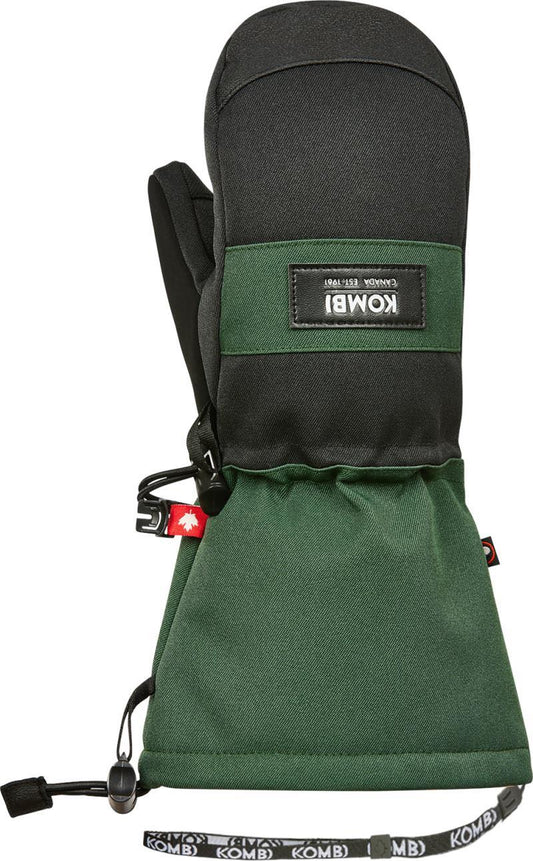 Downhill Mitts - Junior - tropic green 1