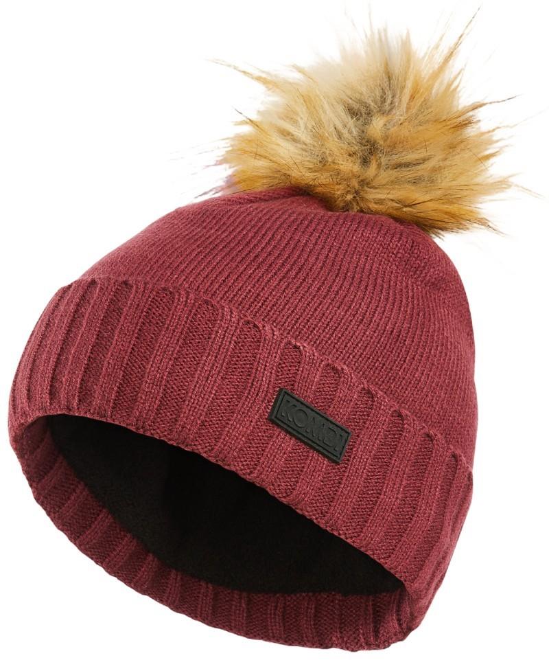 Drirelease Pom Hat - rosewood red 1