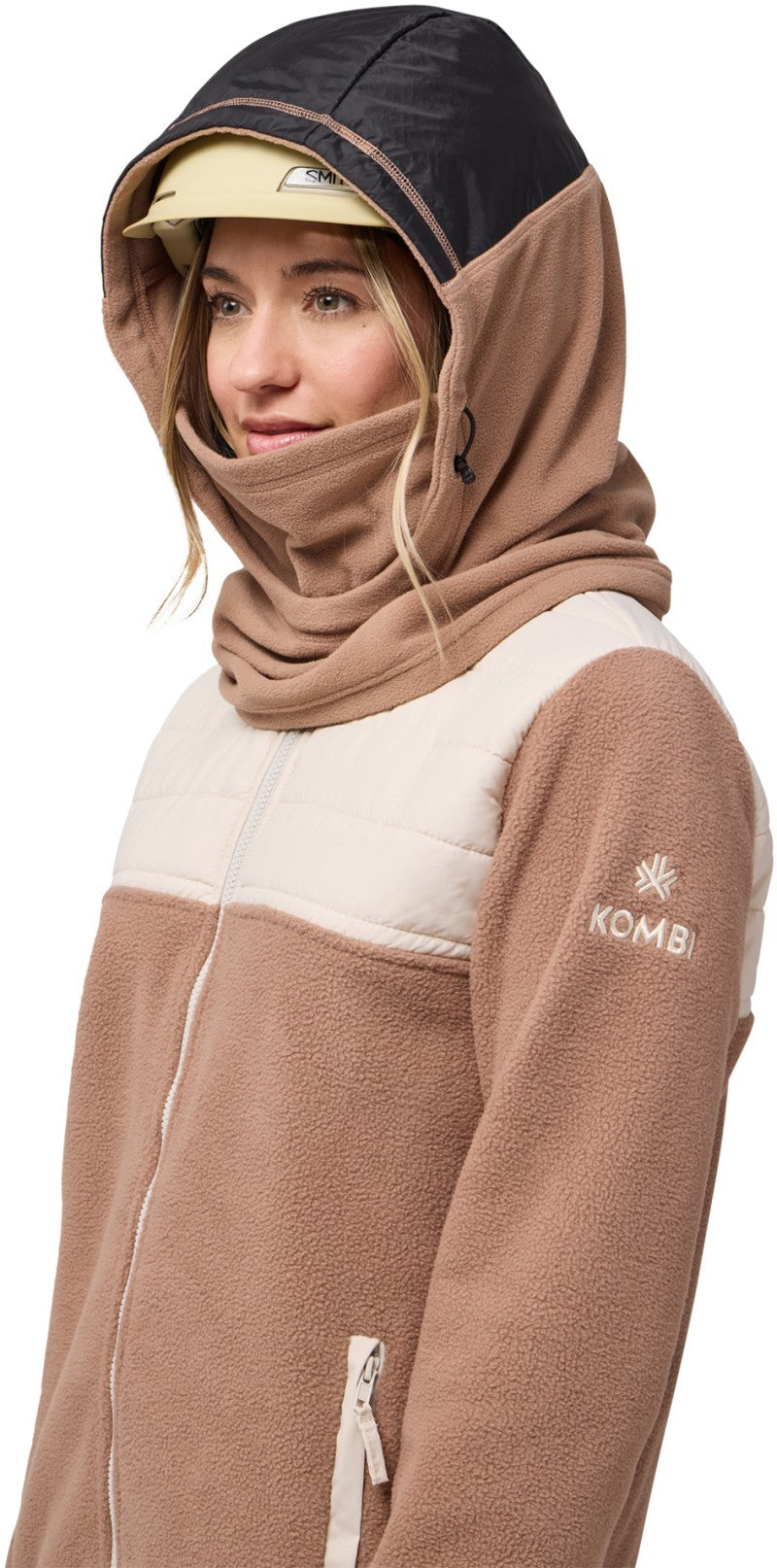 Helmet Balaclava - brown oak 1