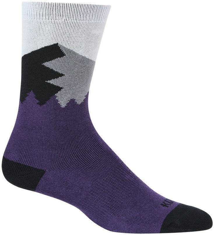 Himalaya Crew Socks - cosmic purple 1