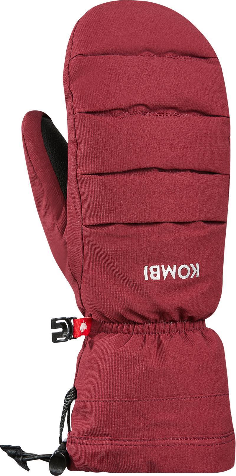 La Cushy Mitts - Womens - rosewood red 1