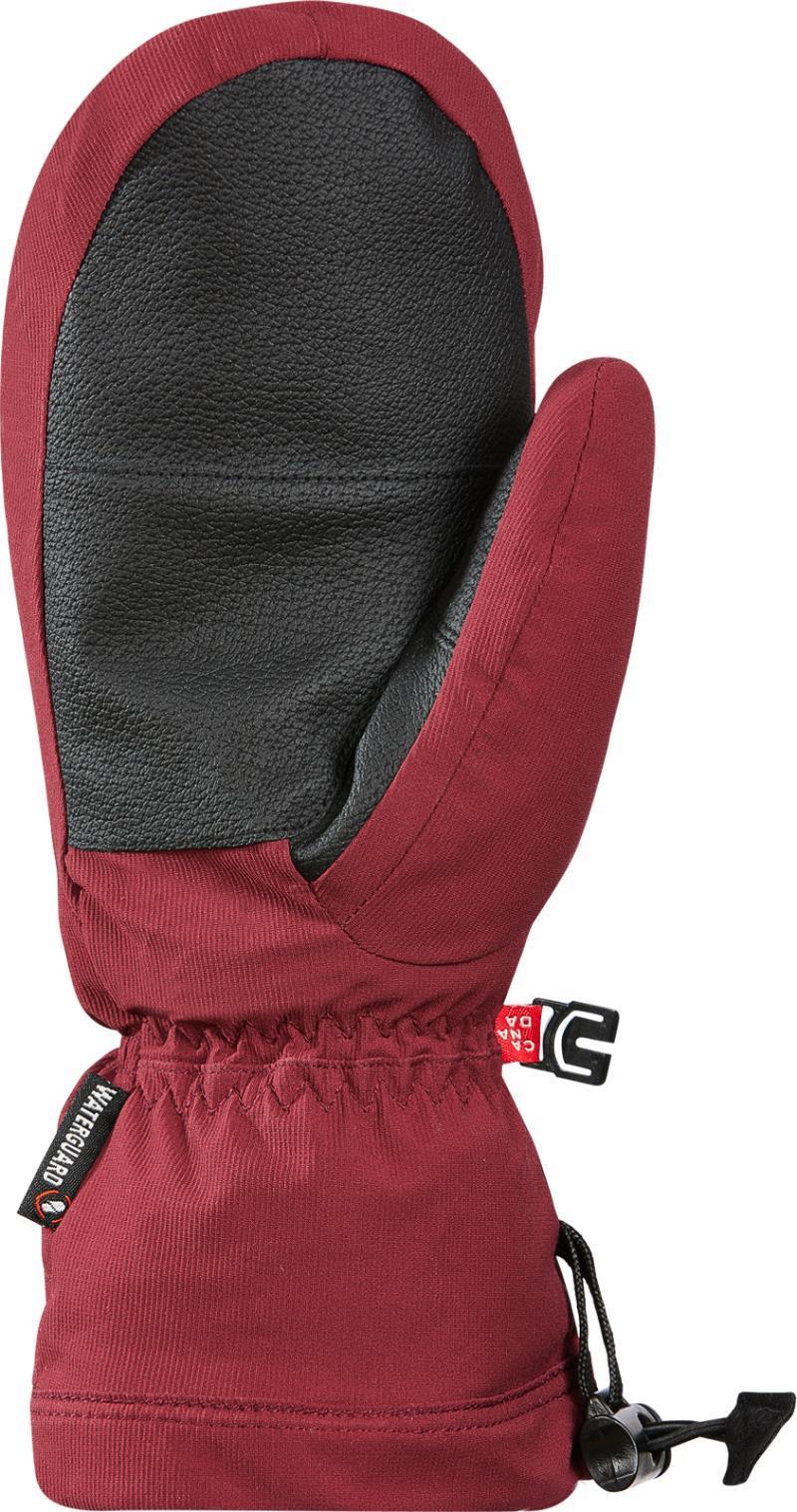La Cushy Mitts - Womens - rosewood red 1