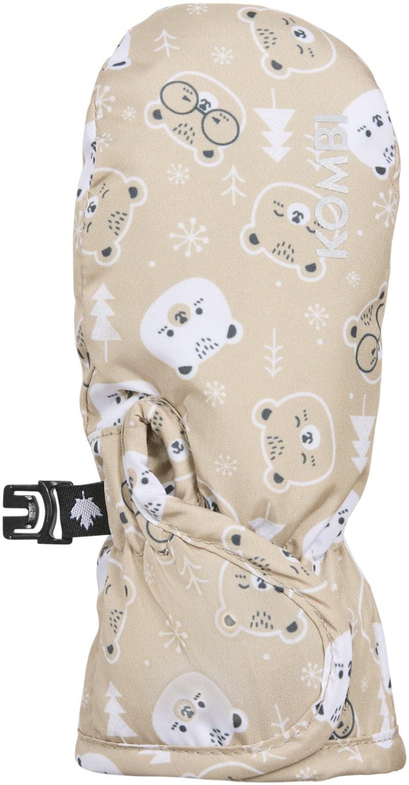 Little Hug Mitts - Infant - tan snuggle bear 1