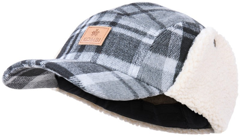 Lodger Hat - black tartan 1