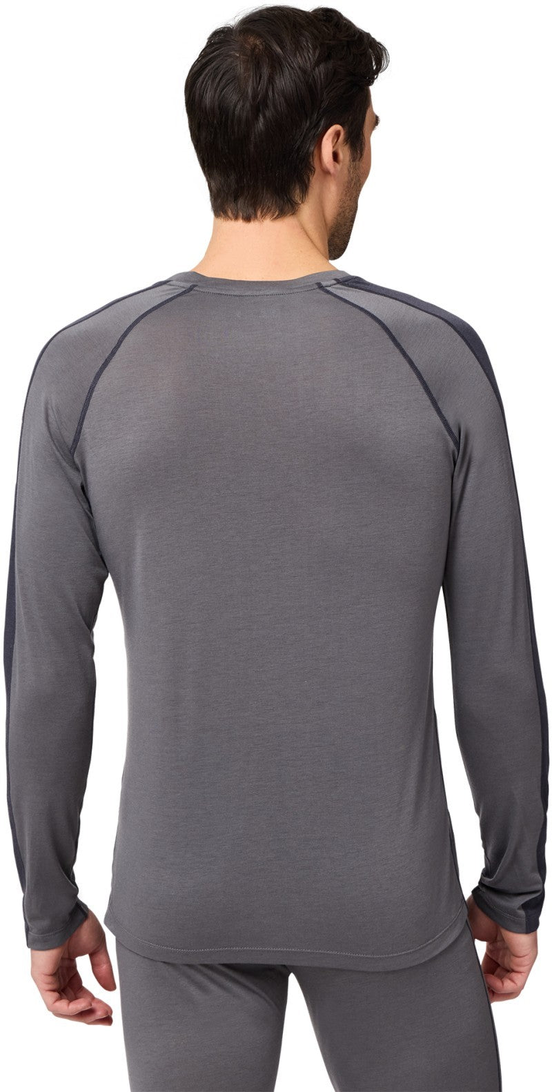 Merinomix Active Crew Top - Mens - castlerock 1