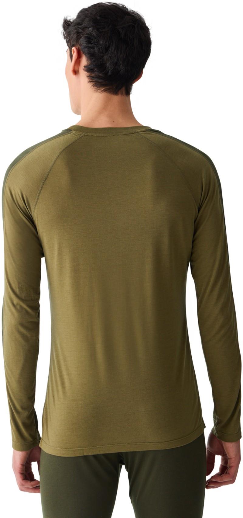 Merinomix Active Crew Top - Mens - light khaki 1