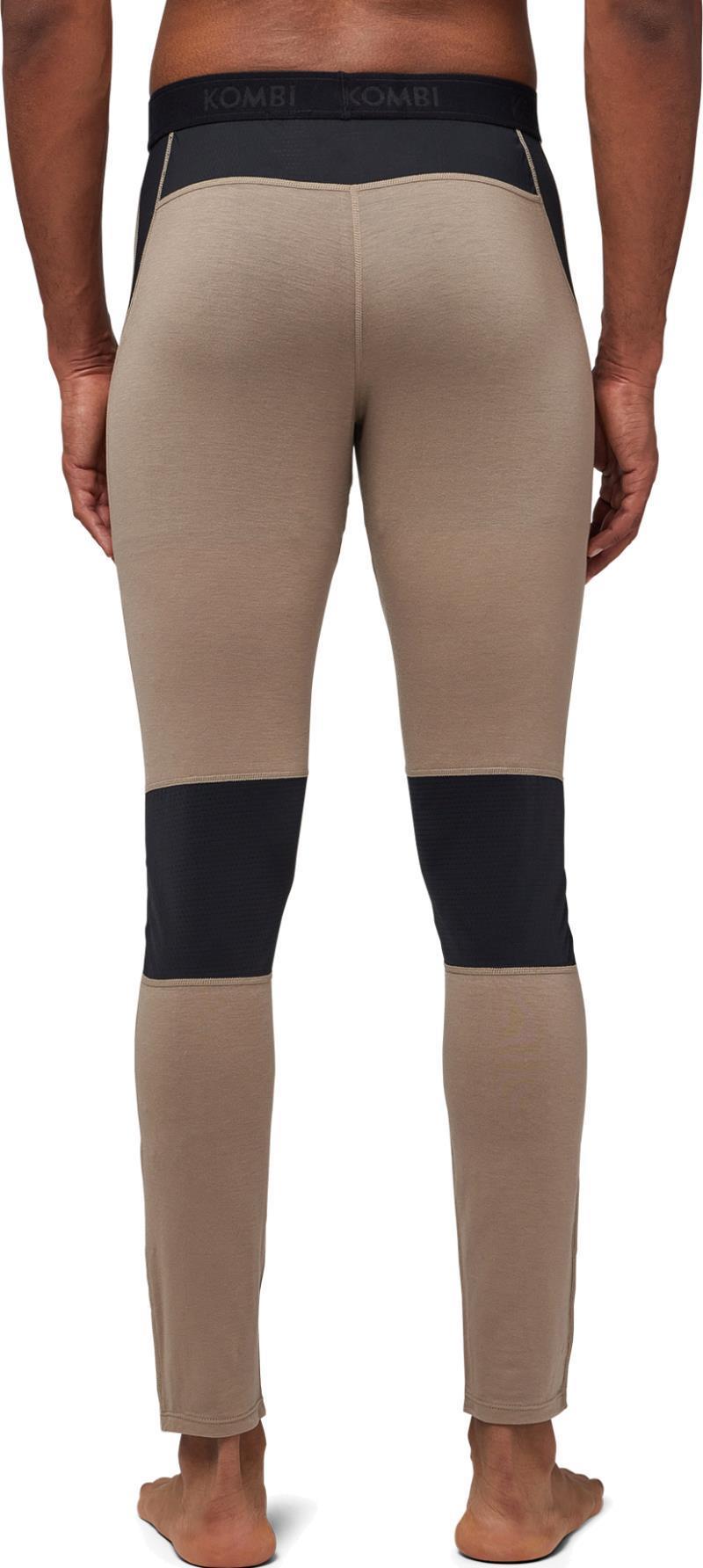 Merinomix Active Long Bottoms - Mens - desert taupe 1