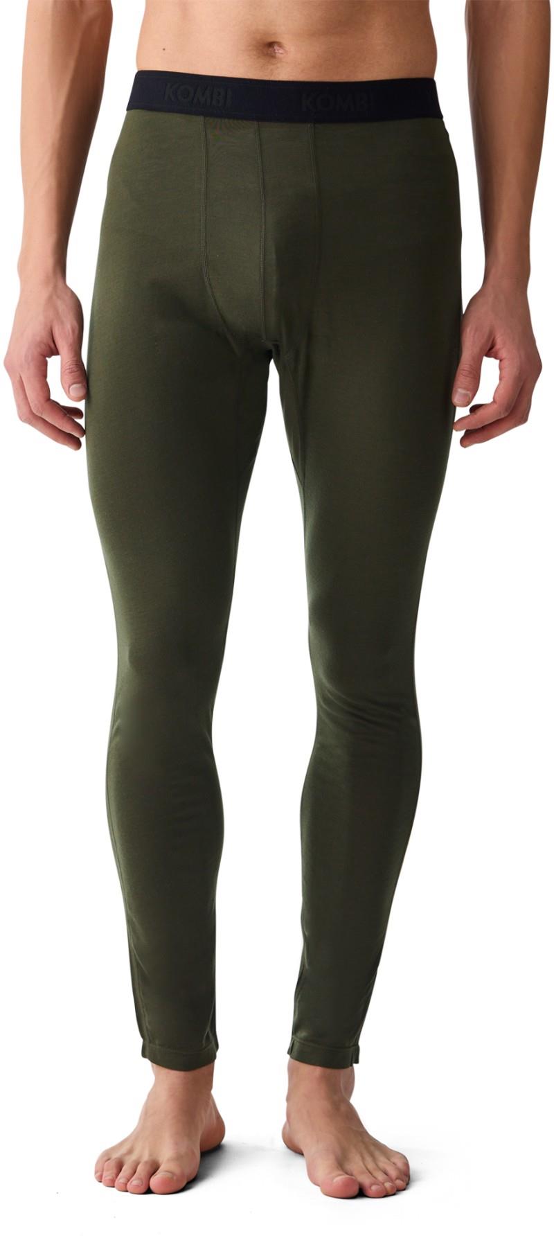 Merinomix Active Long Bottoms - Mens - fern 1