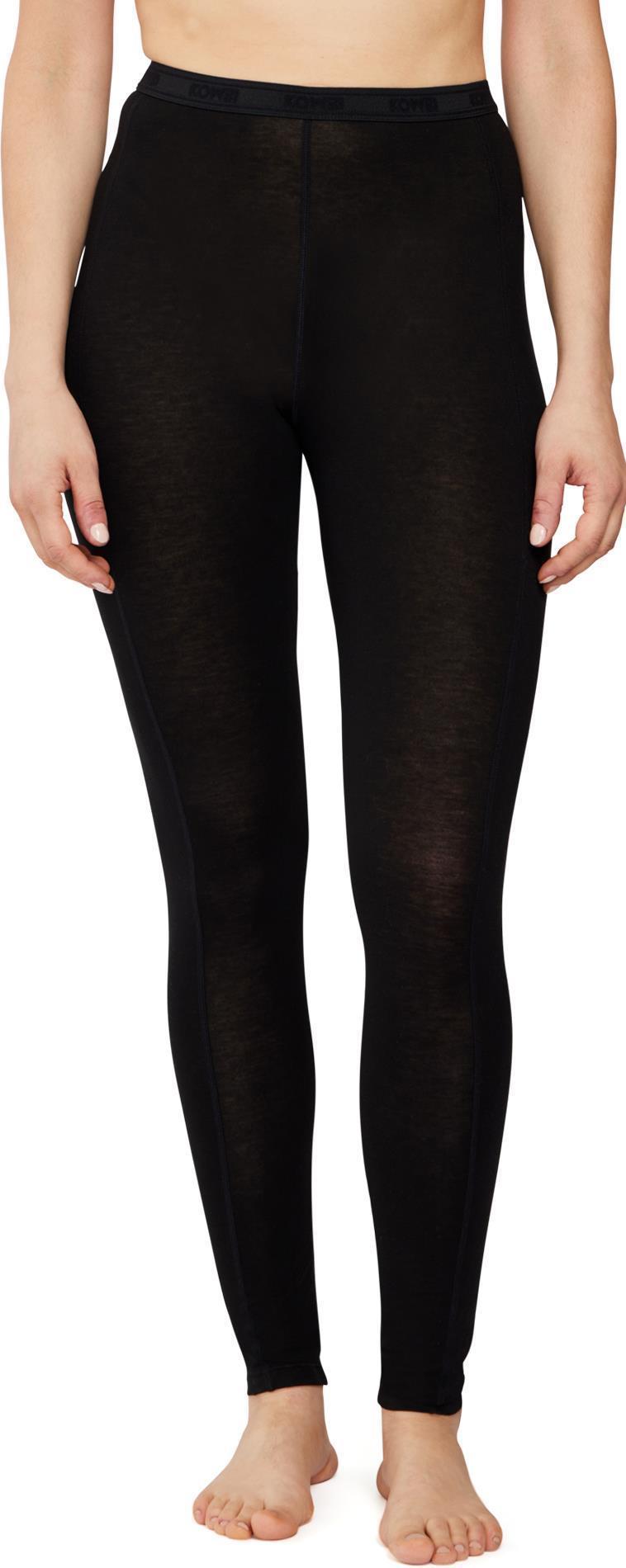 Merinomix Active Long Bottoms - Womens - black 1