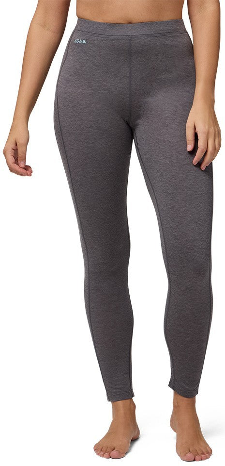 Merinomix Active Long Bottoms - Womens - castlerock 1
