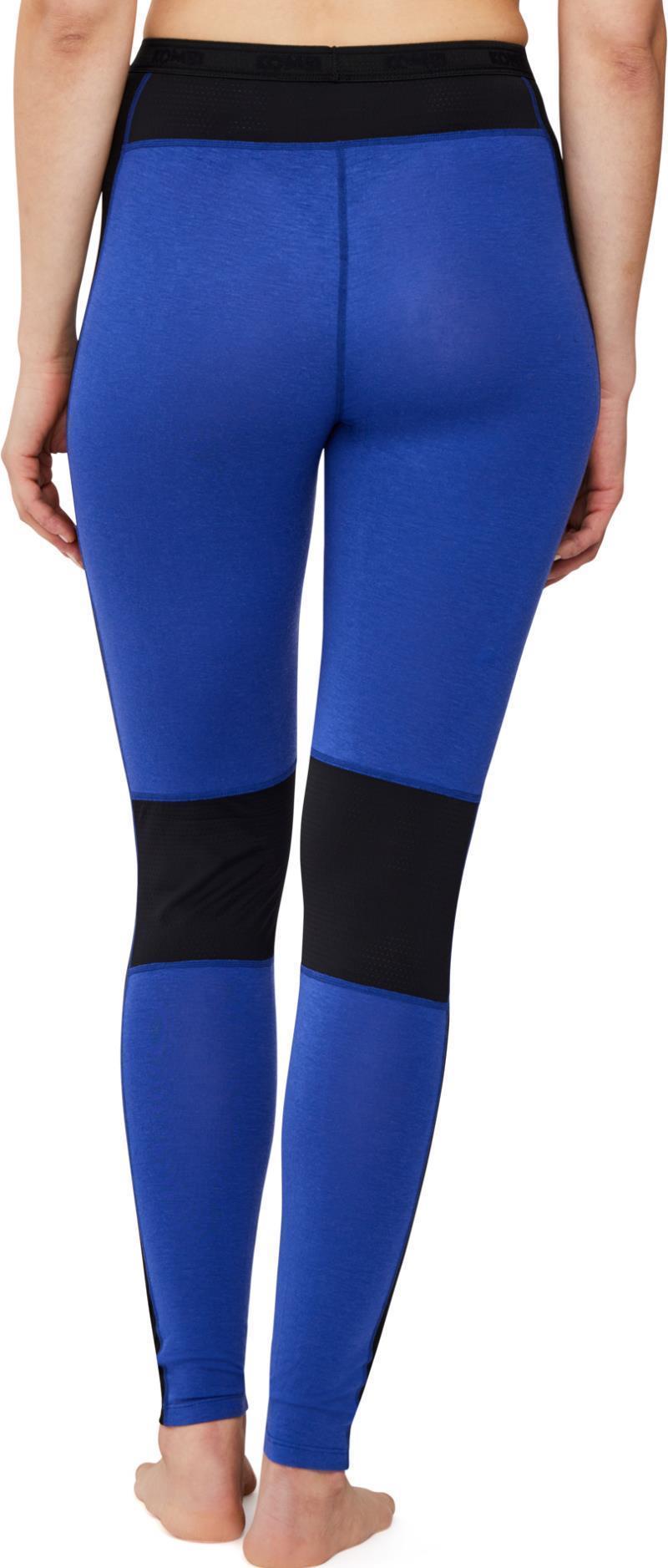 Merinomix Active Long Bottoms - Womens - sapphire blue 1
