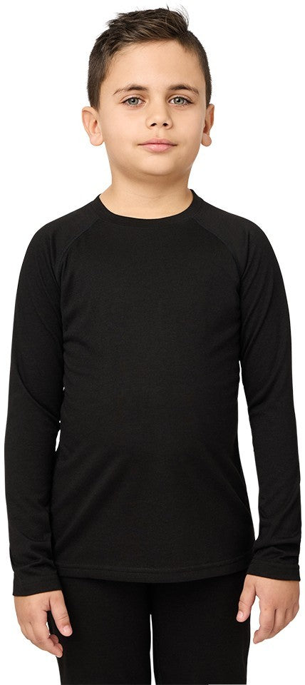 Merinomix Pro Crew Top - Junior - black 1