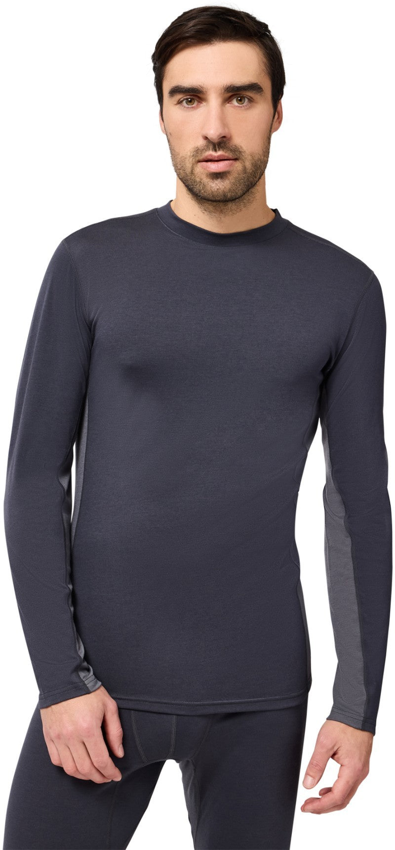 Merinomix Pro Crew Top - Mens - asphalt 1