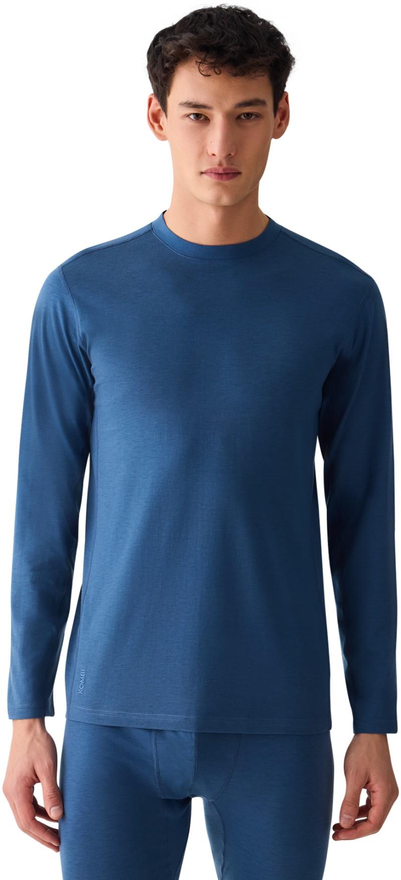 Merinomix Pro Crew Top - Mens - cobalt 1