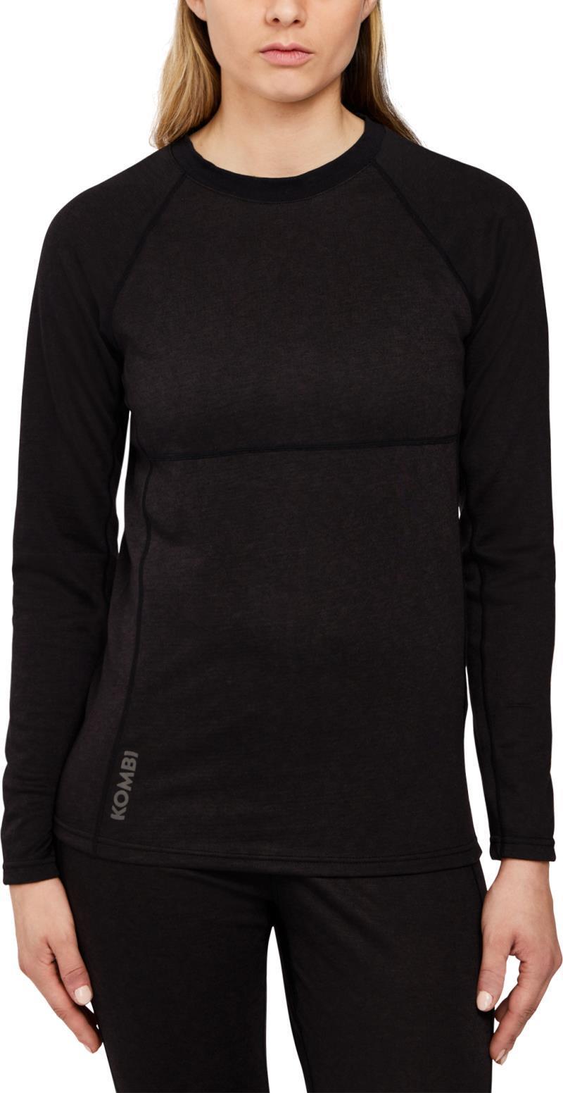 Merinomix Pro Crew Top - Womens - black 1