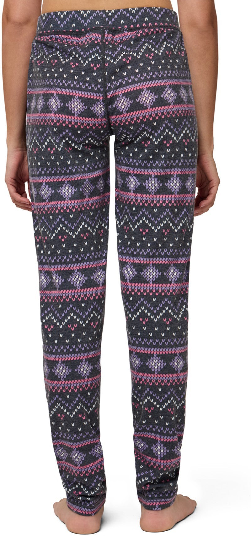 Merinomix Pro Long Bottoms - Junior - pink snow jacquard 1