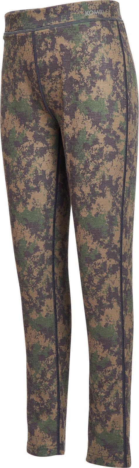 Merinomix Pro Long Bottoms - Junior - tropic camo 1