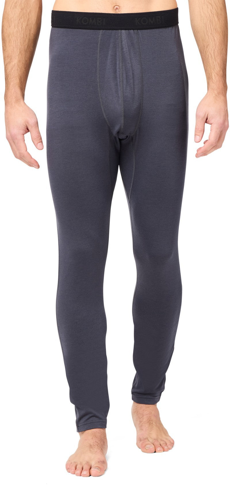 Merinomix Pro Long Bottoms - Mens - asphalt 1