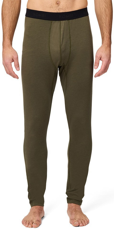 Merinomix Pro Long Bottoms - Mens - fern 1