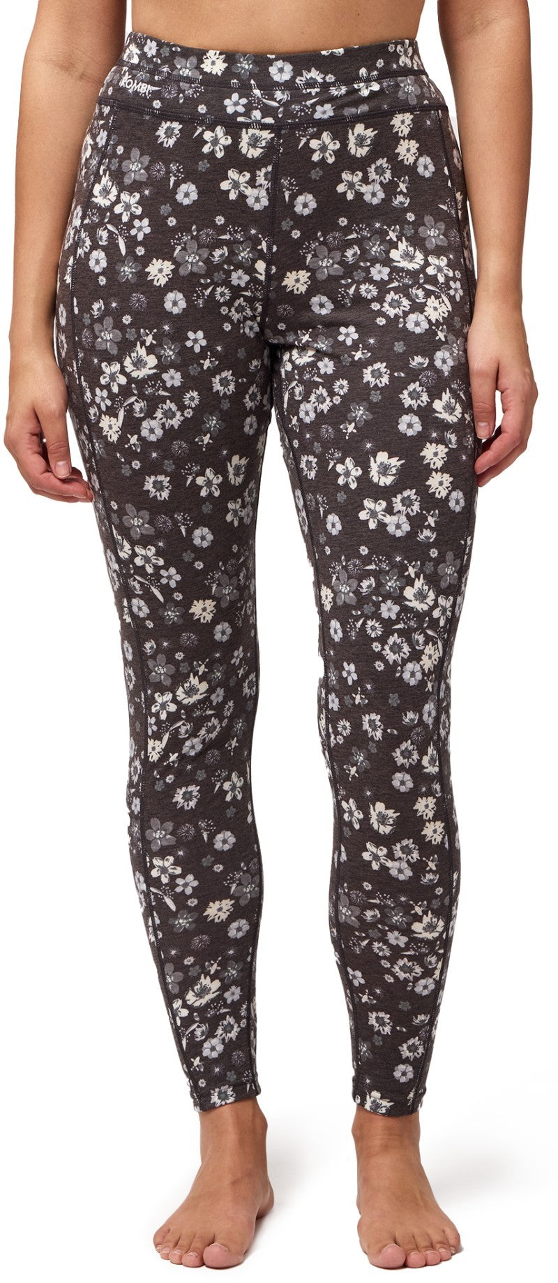 Merinomix Pro Long Bottoms - Womens - light grey daisy 1