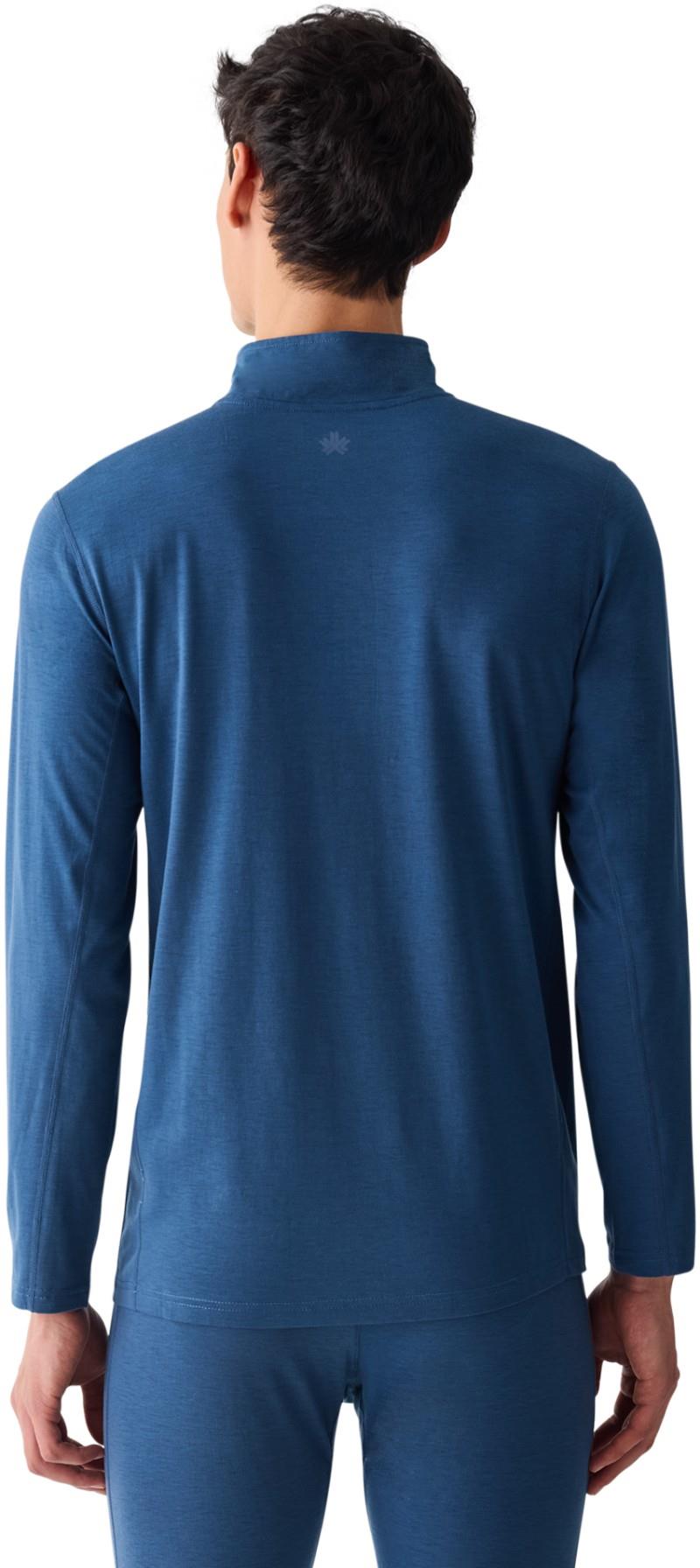 Merinomix Pro Zip Top - Mens - cobalt 1