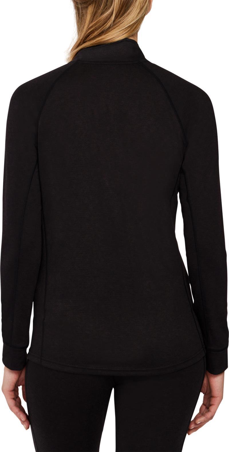 Merinomix Pro Zip Top - Womens - black 1