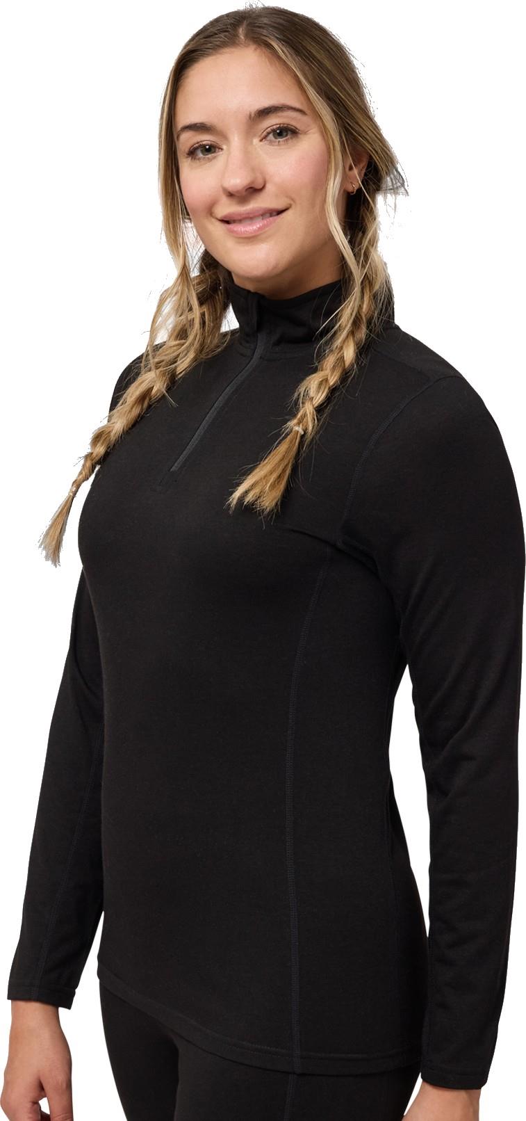 Merinomix Pro Zip Top - Womens - light camo leo 1