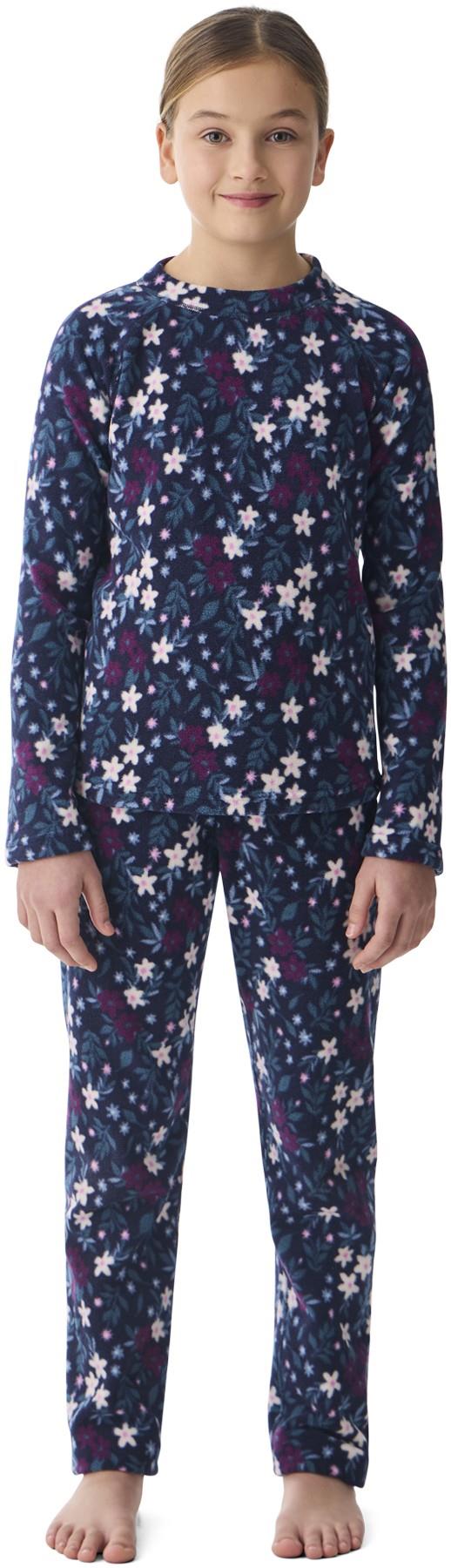 Micro Fleece Set - Junior - winter floral 1
