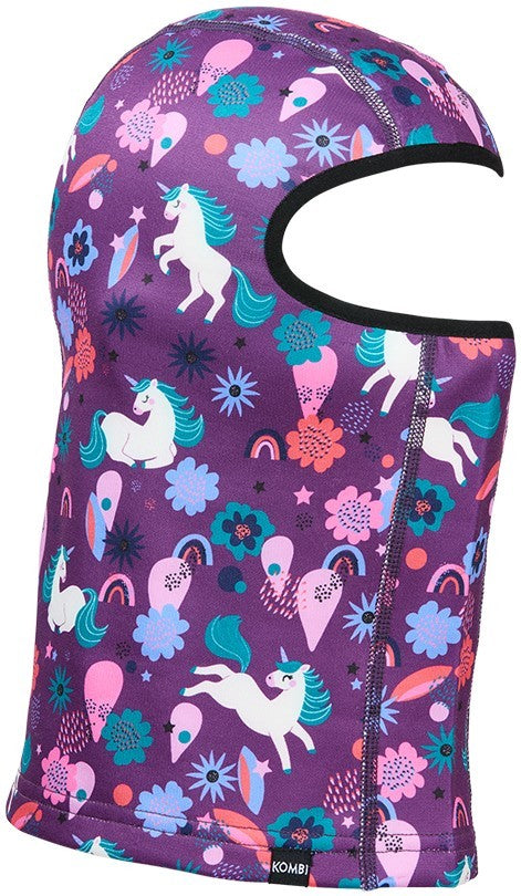P3 Velvet Balaclava - Children - unicorn rainbow 1