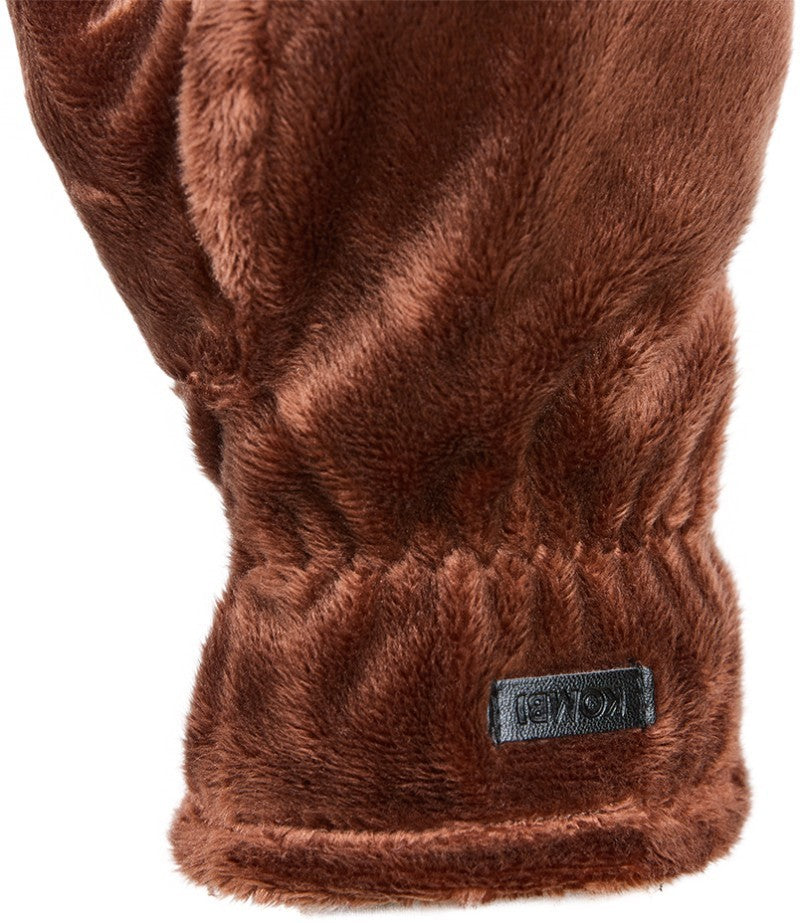 Plushy Windguardian Gloves - Womens - walnut 1