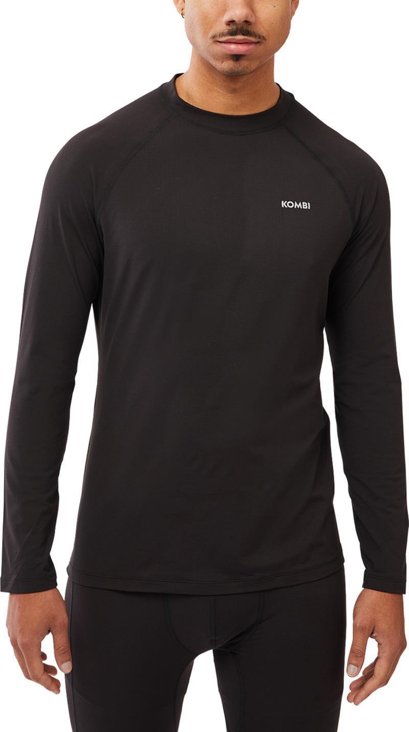 Redheat Active Crew Top - Mens - black / grey 1