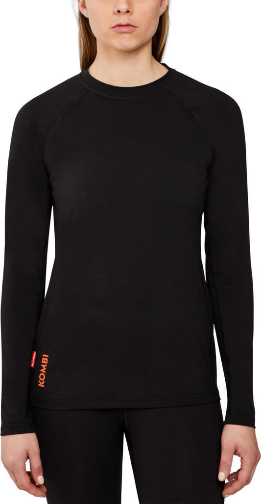 Redheat Active Crew Top - Womens - black / grey 1