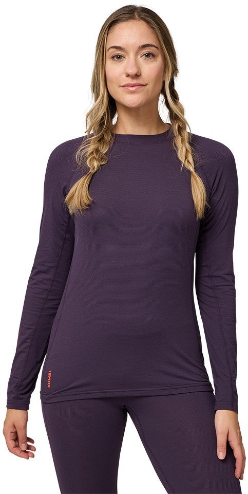 Redheat Active Crew Top - Womens - cosmic purple 1