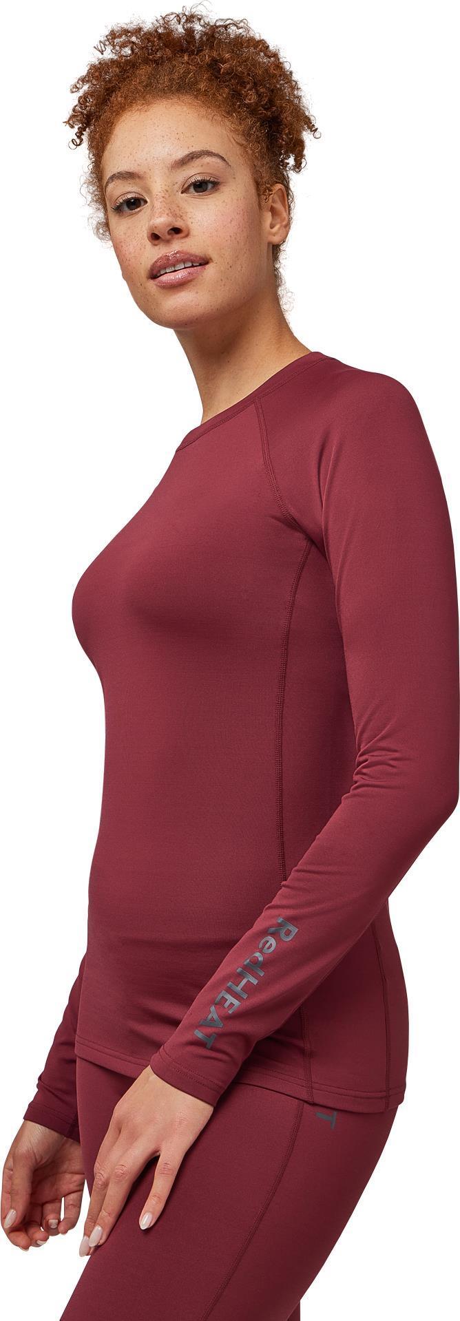 Redheat Extreme Crew Top - Womens - rosewood red 1