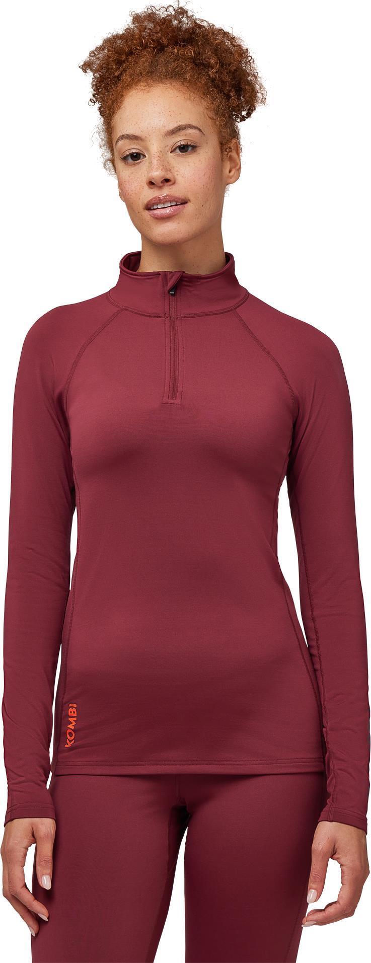 Redheat Extreme Zip Top - Womens - rosewood red 1