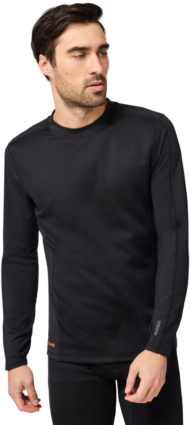 Redheat Pro Grid Crew Top - Mens - black 1