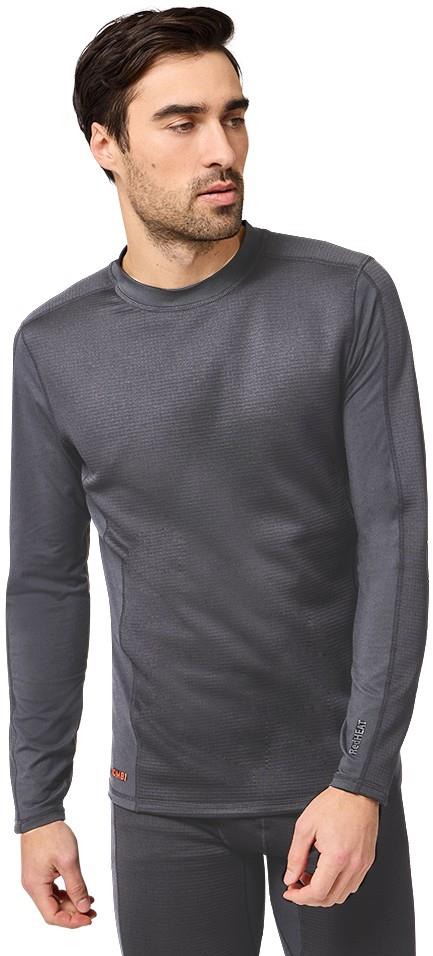 Redheat Pro Grid Crew Top - Mens - charcoal 1