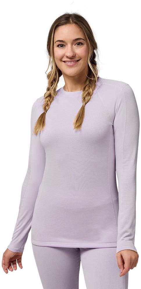 Redheat Pro Grid Crew Top - Womens - light mauve 1