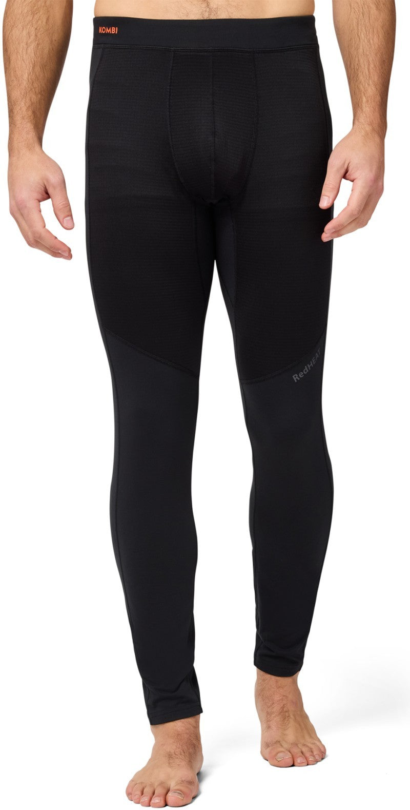 Redheat Pro Grid Long Bottoms - Mens - black 1