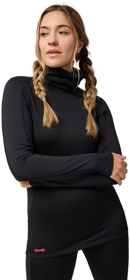Redheat Pro Grid Mock Top - Womens - black 1