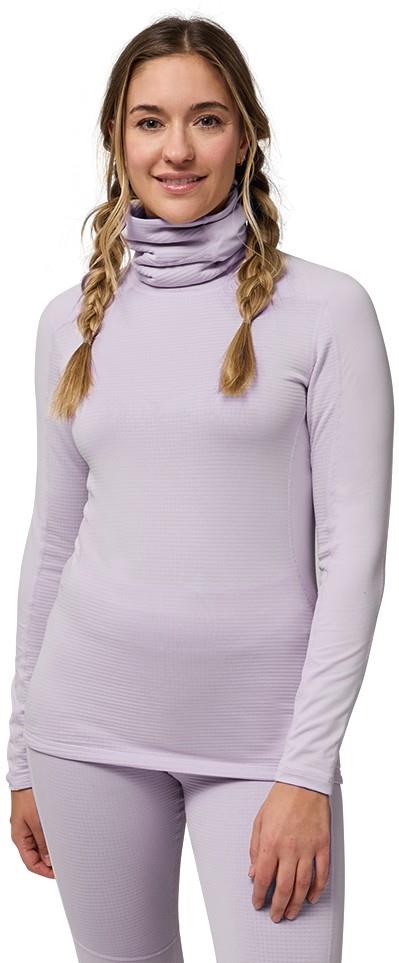 Redheat Pro Grid Mock Top - Womens - light mauve 1