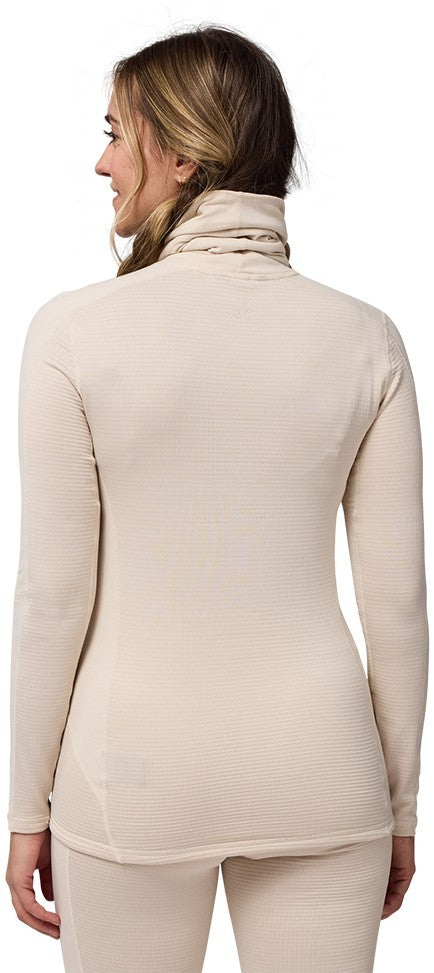 Redheat Pro Grid Mock Top - Womens - moonstone 1