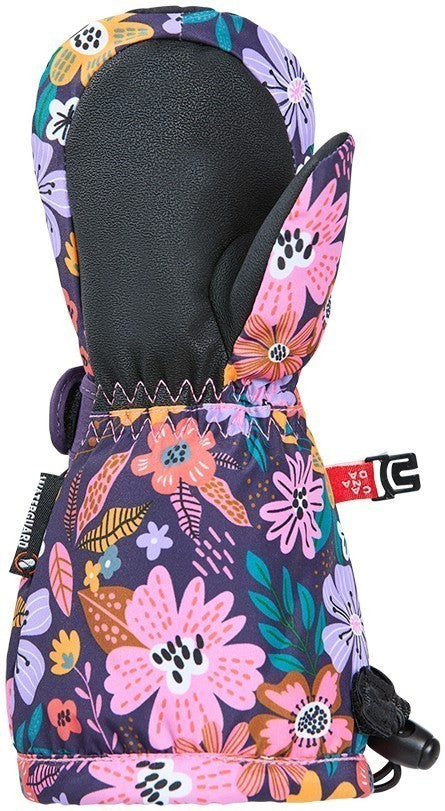 Roomy Mitts - Child - cosmic flower 1