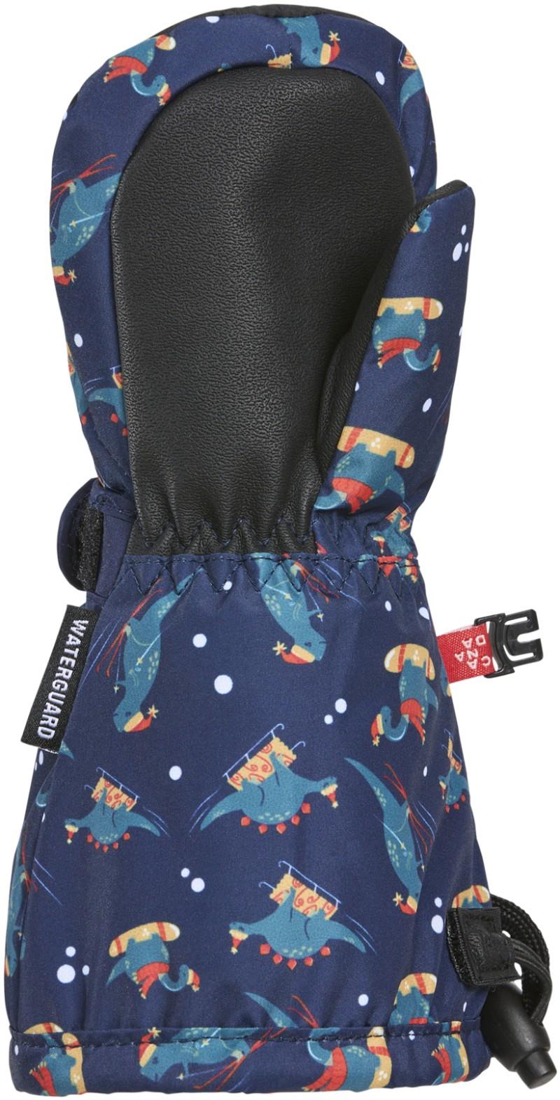 Roomy Mitts - Child - winter dino 1