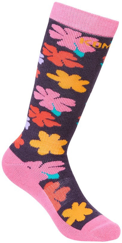 Rumble OTC Socks - Junior - cosmic flower 1