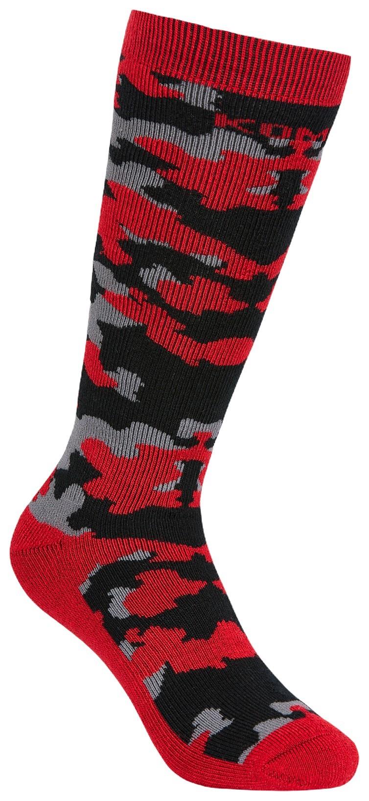 Rumble OTC Socks - Junior - frozen red camo 1