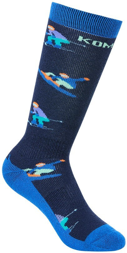 Rumble Twin Pack OTC Socks - Junior - blue free ski 1
