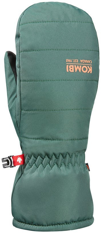 Smooth Mitts - Junior - tropic green 1